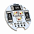 Modulo Power LED 9W RGB 12V com Resistores 20mm EX5045 - Imagem 2