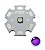Power LED 3W Ultra Violeta UV 400-405nm 3535 SMD K2796 - Imagem 1