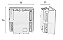 Medidor multifuncional trifásico DIN 96x96 UPM309 6A 85-265V - Imagem 5