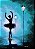 Quadro Decorativo Pintura Bailarina no Bosque Iluminado azul - Imagem 2