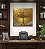 Quadro Decorativo  Pintura Árvore da Vida - Imagem 2