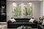 Quadros Botânicos Tropicais Conjunto Verde Pintado a mão Decoração Moderna e Sofisticada - Imagem 1
