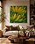 Quadro Decorativo Bananas 90x90 Pintura Para Sala - Imagem 1