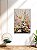 Pintura em tela quadro Decorativo pintado a mão com relevo de tinta - efeito 3D- - Imagem 1