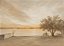 Quadro Sob Encomenda Paisagem com Família ao Pôr do Sol – Pintura em Acrílica sobre Tela | Obra Exclusiva Feita à Mão - Imagem 1