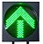 Semáforo LED Semáforo seta X (Vermelho e Verde) 250mmx55mmx295mm Sigman - Imagem 1