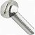 Bunn 02367.0000 Screw, Slotted, Truss Head, 6-32 x .62", Stainless Steel - Imagem 1