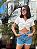 Shorts Jeans Bordado - Imagem 1