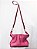 Bolsa Madrid (Flamenco Shape) Rosa - Imagem 5