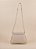 Bolsa Júlia Off White Metais Prata - Imagem 3