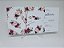 Convite casamento envelope floral marsala - Imagem 4