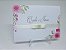 Convite floral rosa aquarela - Imagem 2