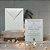 Convite casamento markatto offwhite com pérola - Imagem 1