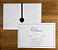 Convite Casamento classico branco 20x29cm - Imagem 1