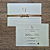 Convite Casamento markatto classico hostamping (opcional) - Imagem 2