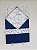 Convite casamento envelope azul forrado - Imagem 4