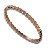 BRACELETE OURO ROSÊ DE AÇO 316L  - 6 CM - Imagem 1