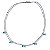 COLAR CHOKER AÇO CIRÚRGICO 316L MODA TIFFANY - Imagem 1