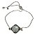 PULSEIRA FEMININA DE PRATA 925 COM PEDRA DA LUA NATURAL FLORINE - Imagem 1