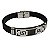 PULSEIRA MASCULINA AÇO INOX COM BORRACHA AUTOMOTIVA LEGEND - Imagem 1