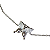 Pulseira de Prata com Ouro Branco Borboleta de Luz - Imagem 5