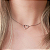 COLAR MODELO CHOCKER EM AÇO 316L - CORAÇÃO VAZADO - Imagem 1