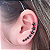 BRINCO EM AÇO 316L EAR CUFF ESTRELAS - MIDNIGHT - Imagem 2