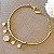 Pulseira em Aço Cirúrgico com Ouro 18k - Elegância e Sofisticação em Cada Detalhe - Imagem 1