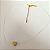 Choker Silicone Coração Dupla Face - Aço com Ouro 18K - Imagem 2
