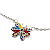 Colar Choker Butterfly Colors - Imagem 2