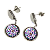 Brinco Mandala Lilás - Alegria e Equilíbrio - Imagem 1