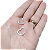 Brinco Argola de Prata Coração Delicado 15 mm Fio Quadrado - Imagem 2