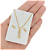 Conjunto Aço com Ouro 18K Símbolo do Infinito - Imagem 1