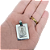 Pingente Religioso Nossa Senhor Aparecida Aço Inox - Imagem 3