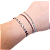 Bracelete de Aço Cirúrgico Brilho do Amor Infinito - Imagem 2