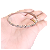 Bracelete de Aço Cirúrgico Brilho do Amor Infinito - Imagem 3