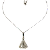 Colar Nossa Senhora Aparecida em Aço Cirúrgico - 45 cm - Imagem 3