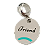 Berloque Charm de Aço Cirúrgico Mandalinha Friend - Imagem 1
