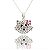 COLAR DE PRATA COM SWAROVSKI HELLO KITTY - 09137 - Imagem 1