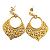 Brinco de Aço Dourado Indian Elegance - Imagem 1