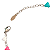 Pulseira de Aço Cirúrgico Corações Multicolor Tons Flúor - Imagem 3
