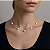 Colar de Pérolas Aço Cirúrgico Estilo Choker - Imagem 2