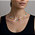 Colar Choker de Aço Cirúrgico Corações Multicoloridos - Imagem 3