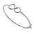 Bracelete de Prata Infinito - Linha Essencial - Imagem 1
