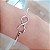 Bracelete de Prata Infinito - Linha Essencial - Imagem 2