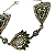 Pulseira de Prata Turca Green Garden - Imagem 2