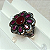 Anel de Prata Turca Imperial Floral - Imagem 1