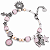 Pulseira Aço Bali com Quartzo Rosa Amor Próprio - Imagem 1
