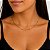 Colar Choker Rabo de Rato com Bolinhas de 3mm - 40 cm - Imagem 2