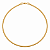 Cordão Choker Rabo de Rato Estruturado 40 cm 3 mm - Imagem 1
